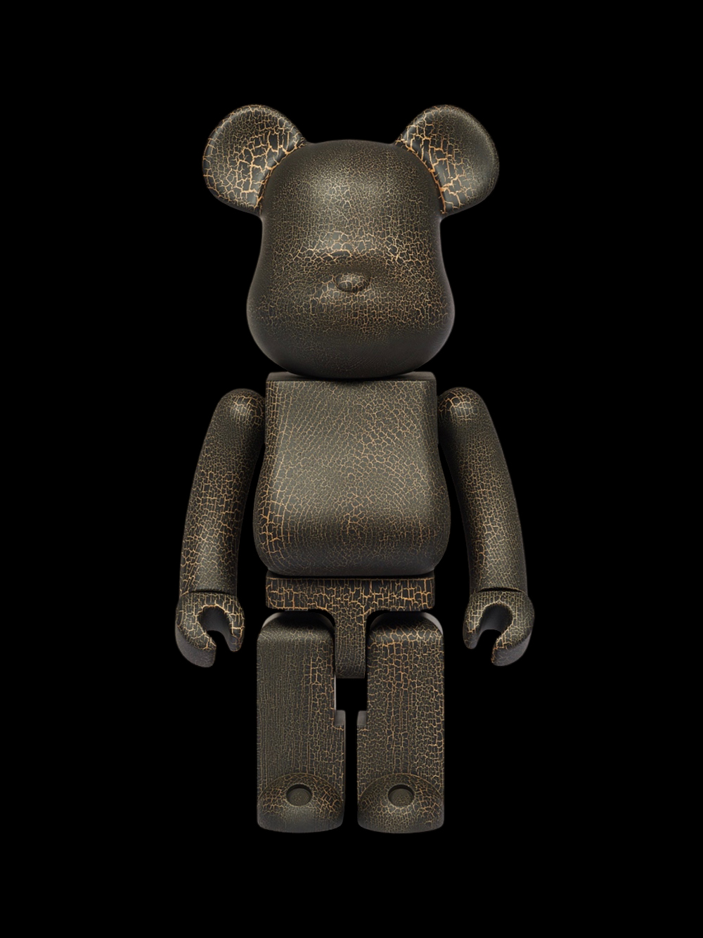 BE@RBRICK - BE@RBRICK カリモク CRACK PAINT Фигура Bearbrick Karimoku Crack Paint 1000%