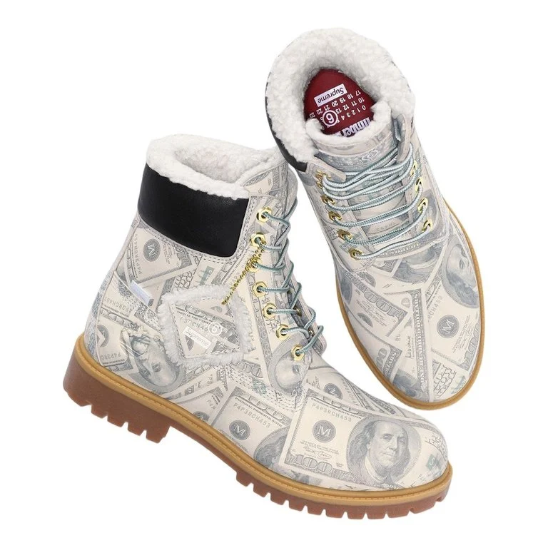 新品格安！Supreme × MM6 × Timberland Boots Supreme x MM6 Maison Margiela Timberland Money Boot — купить