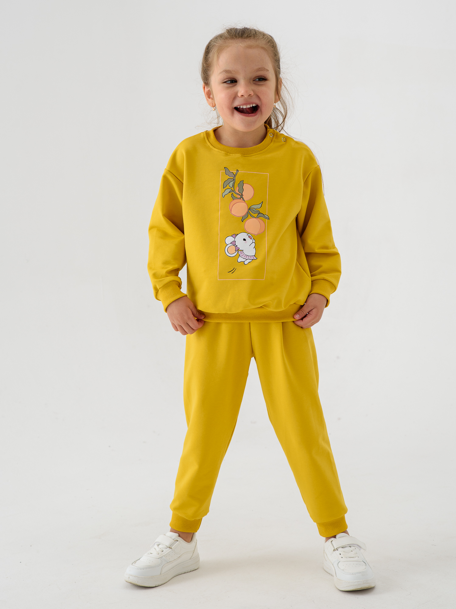 
Брюки для девочки "Футер"