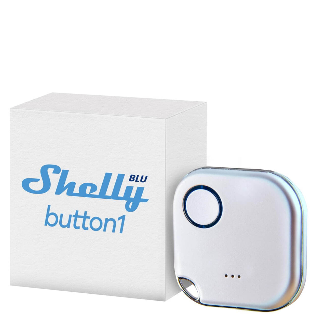 Shelly Blu Button 1 - Белый