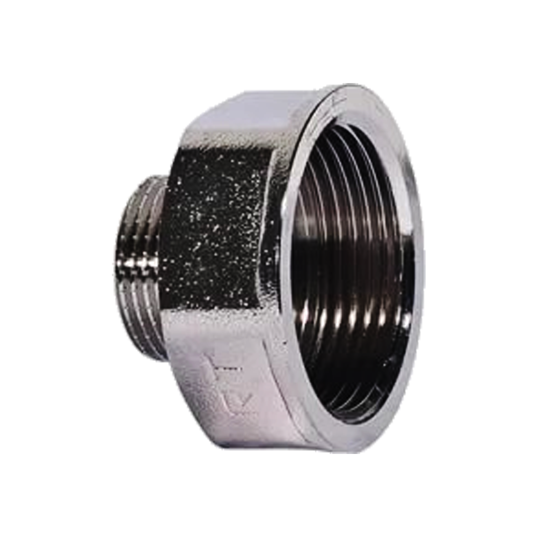 переходник 3/4" с метрической резбой м28*1 х 3/4". 5. футорка 1 1/2" х 3/4" никелир. 5. переход 3 дюйма.