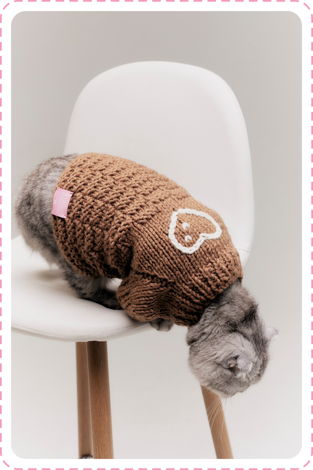 Свитер «Сердечко» для кота