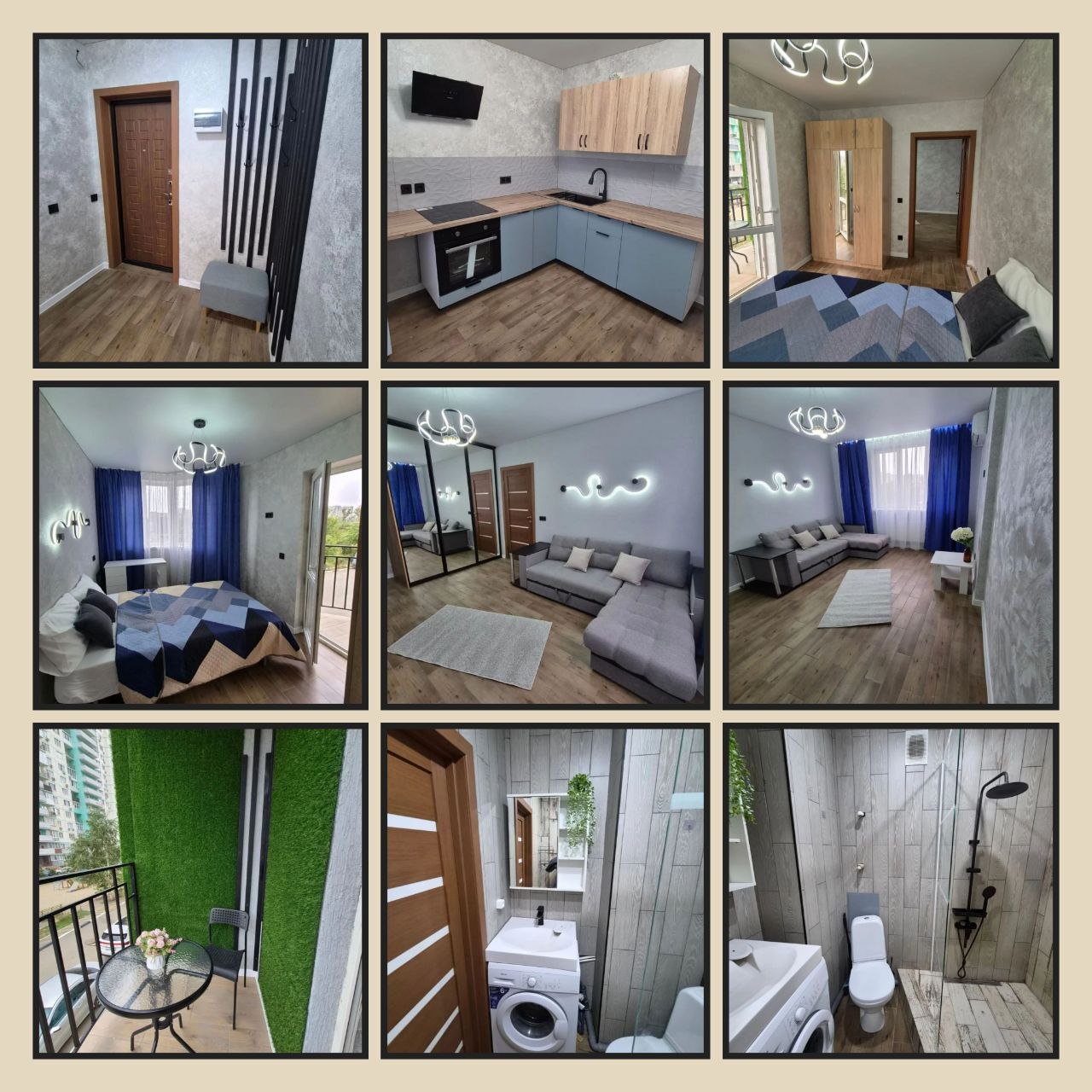 2-комнатная квартира, 44 м², ЖК Параллели · П. Краснодарский