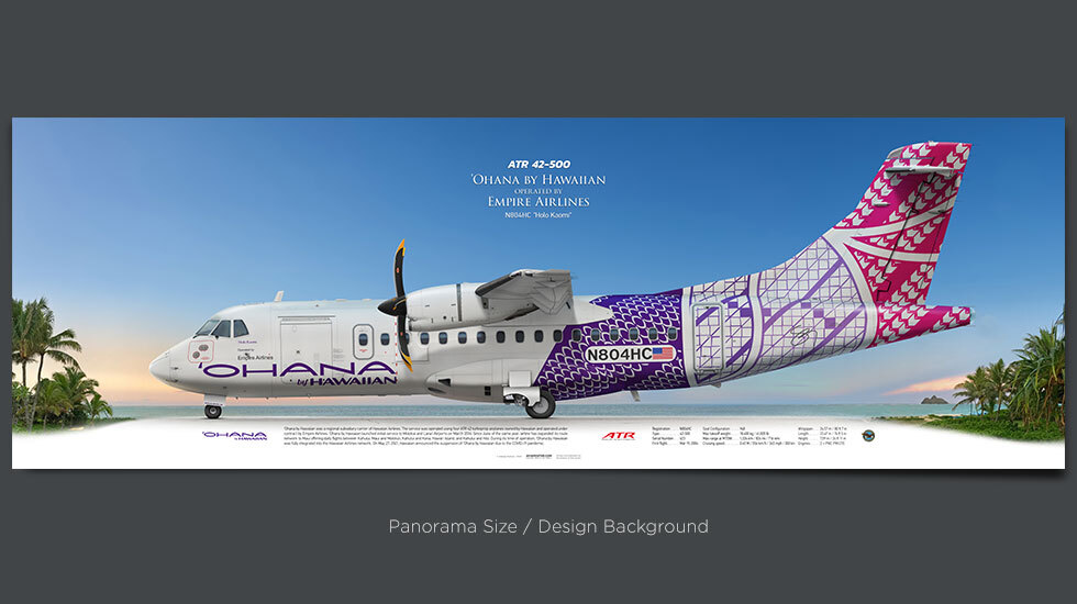 N801HC | ATR 42-500 | Ohana by Hawaiian (Empire Airlines