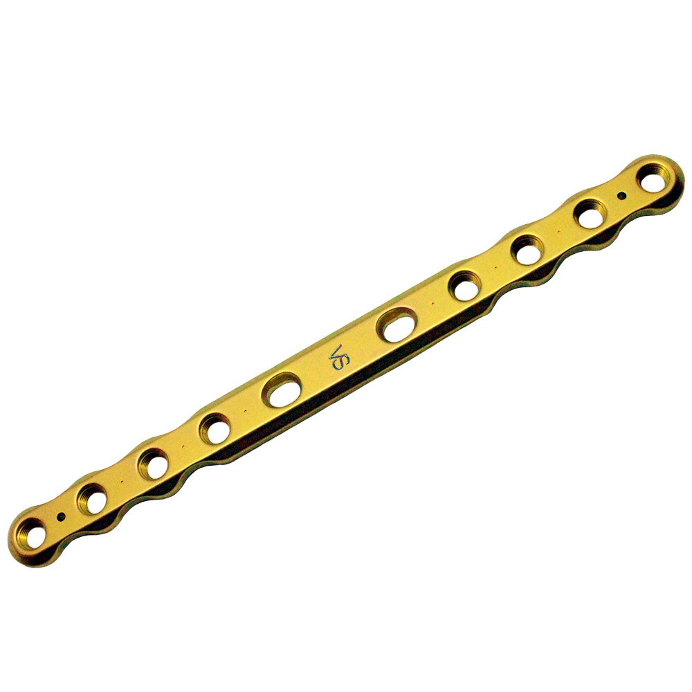 Купить пластину VS ALFA LP-DC прямая 5+5 под винт ⌀ 3.5 мм по выгодной цене