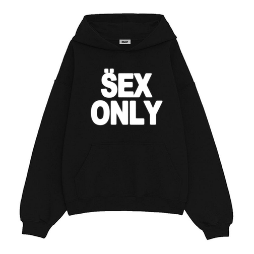 Sex Only Hoodie Black