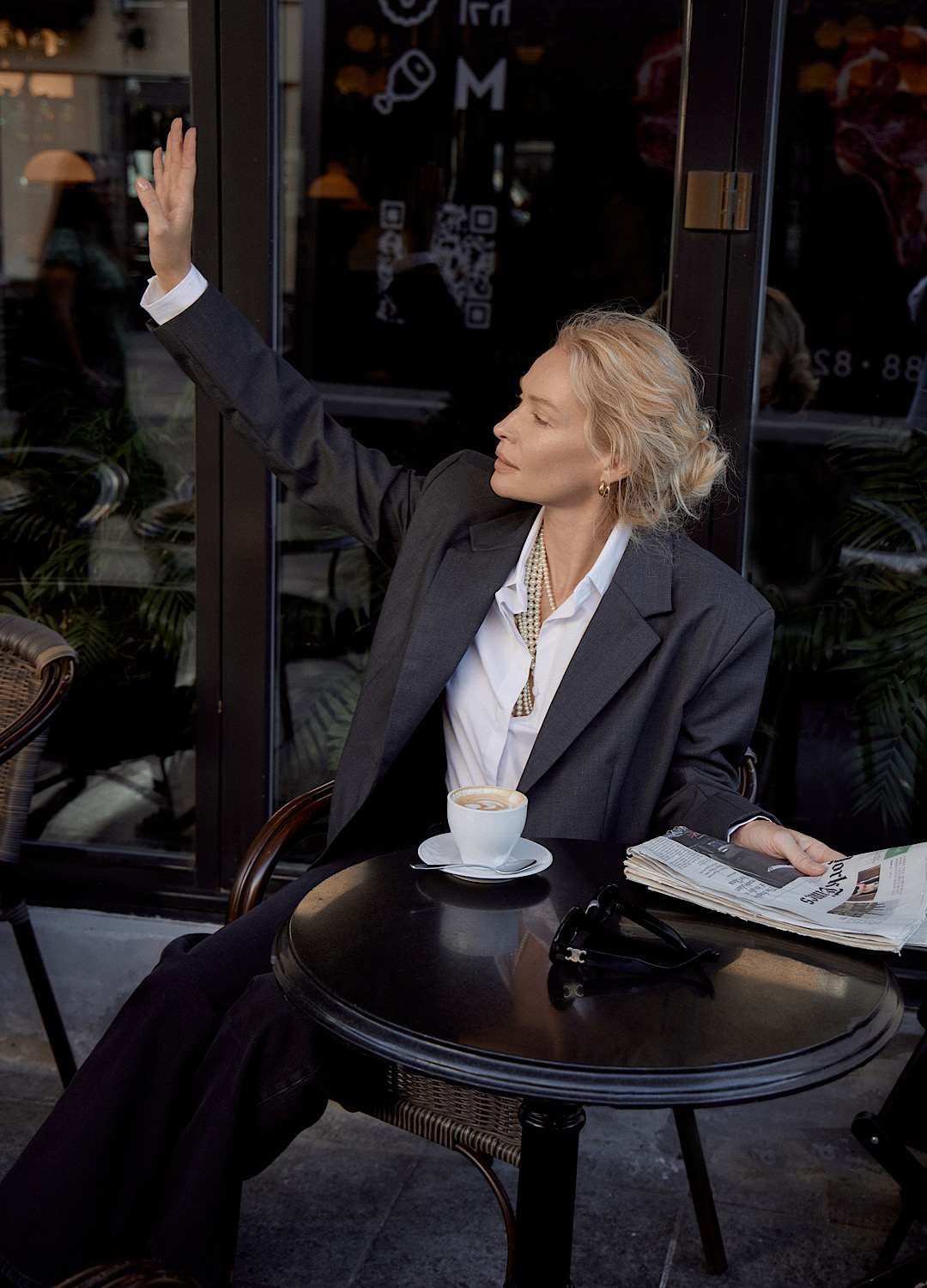 

Жакет Julia из итальянской шерсти - Серый, Rich grey;серый