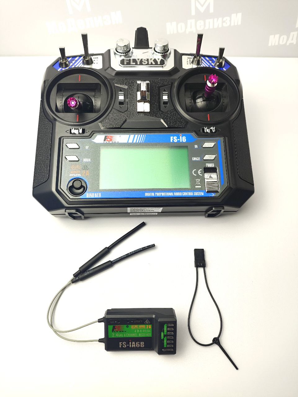 Радиоаппаратура Flysky FS-i6+приёмник - Flysky