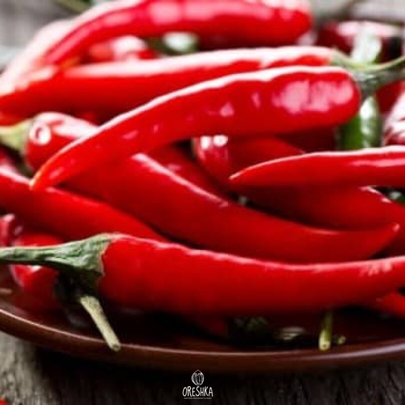 Seeds of Hot pepper Guntur (Capsicum) — 5 pcs