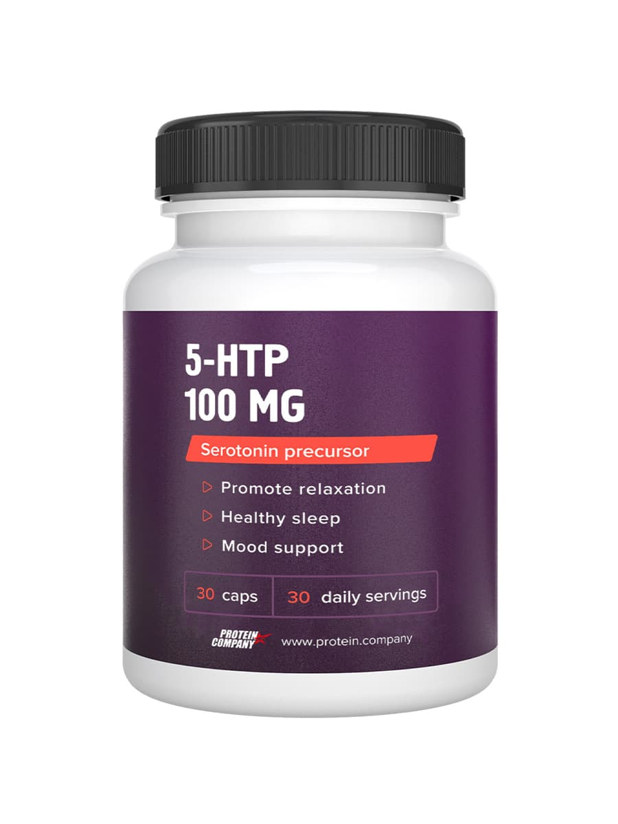 5-htp 100 mg, 5-гидрокситриптофан100 мг - protein.company