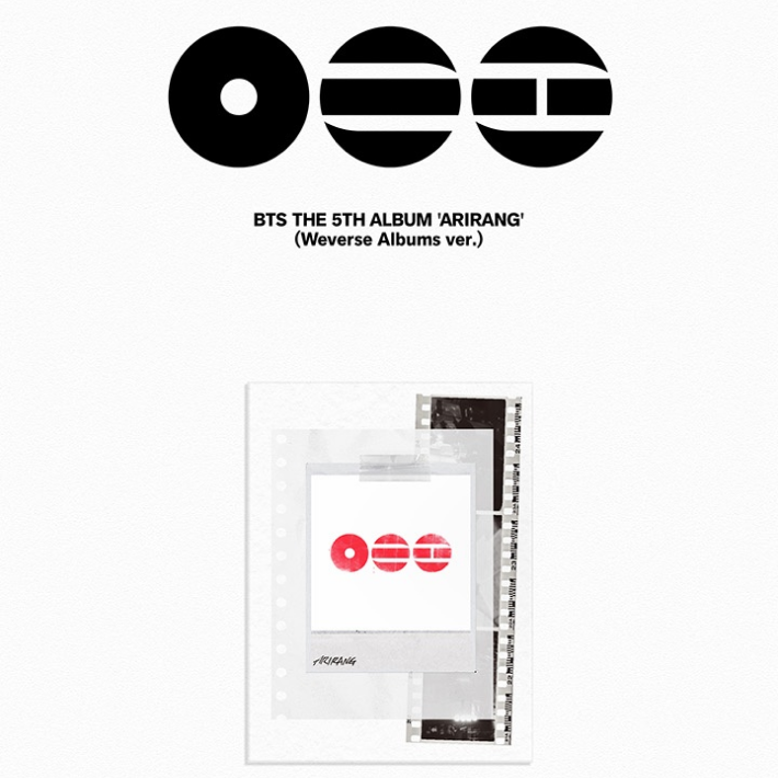 Альбом BTS ARIRANG в версии Weverse Albums — формат Weverse без диска