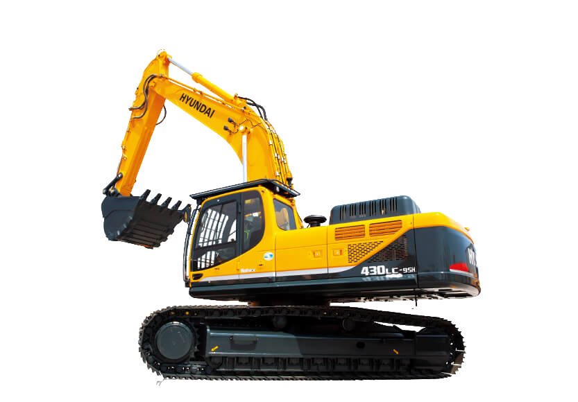 Hyundai R430LC-9SH yon tomondan