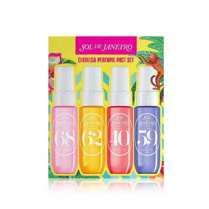 Sol de Janeiro Perfume Mist Set 4点セット Sol de Janeiro Cheirosa Perfume Mist Set | LOOKFANTASTIC