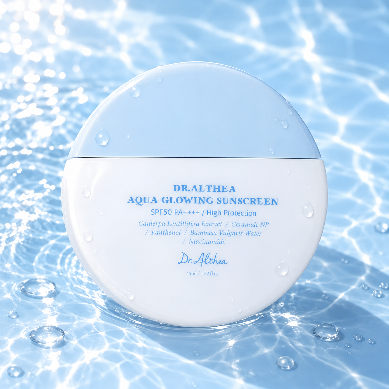 Dr. Althea Aqua Glowing SPF50+