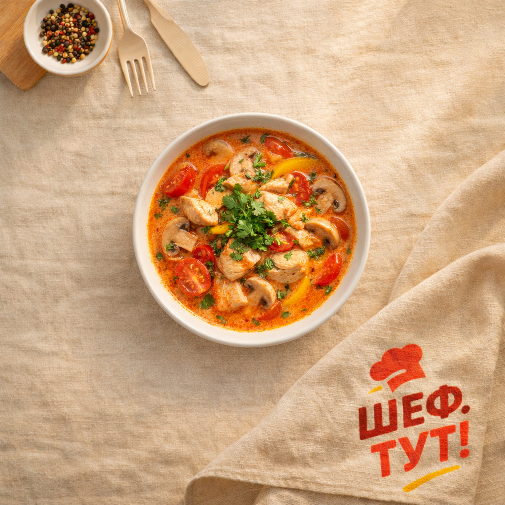 Том ям с курицей
