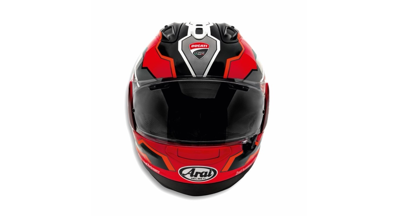Шлем Ducati Corse V8 – премиальная защита и стиль от Arai