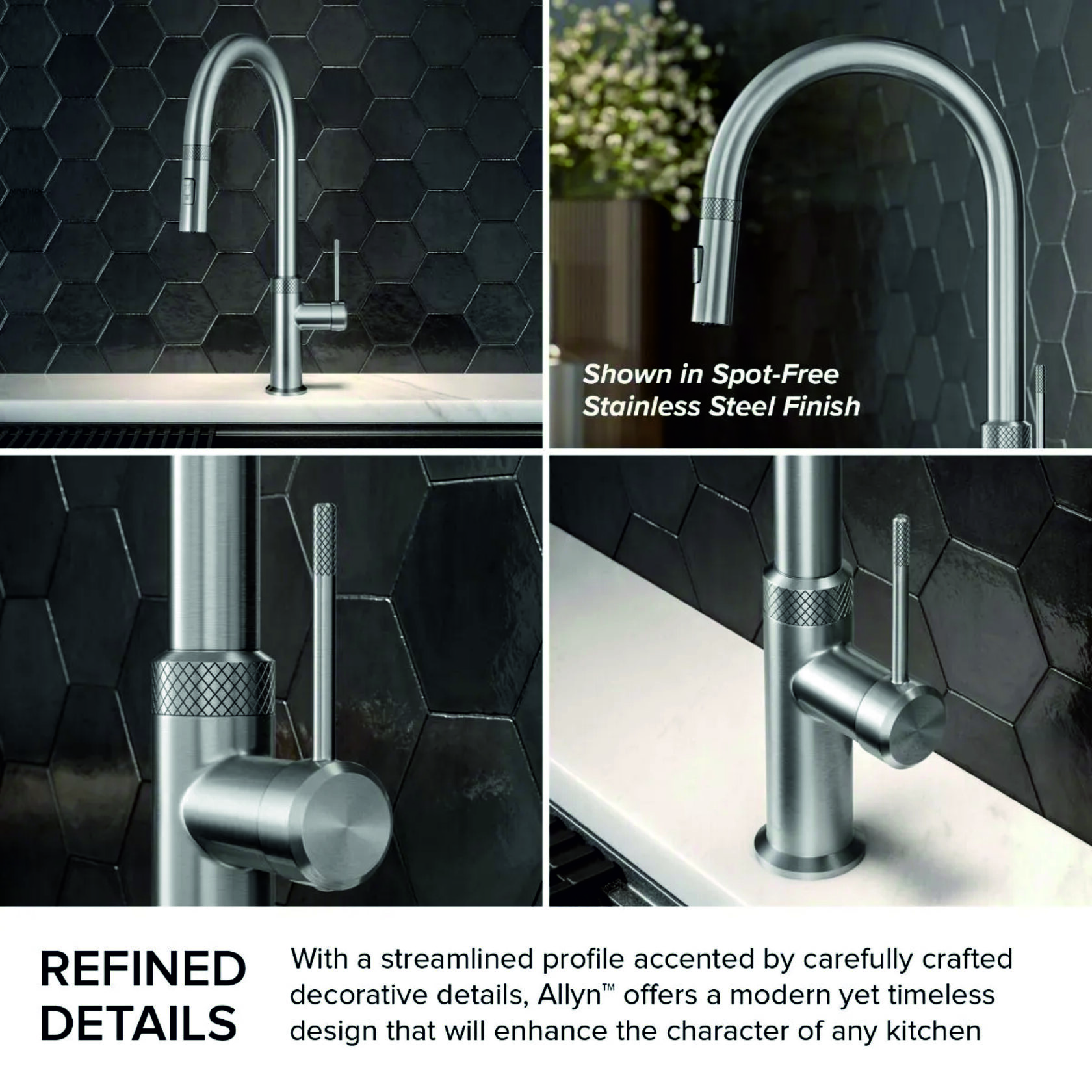 Кухонный смеситель Kraus KPF-2654BG - изображение 7