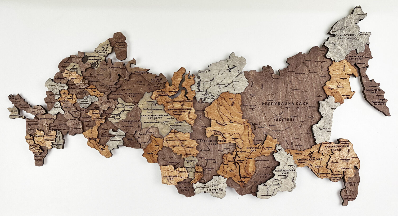 3D карта России Кантри - CREEDMAPS