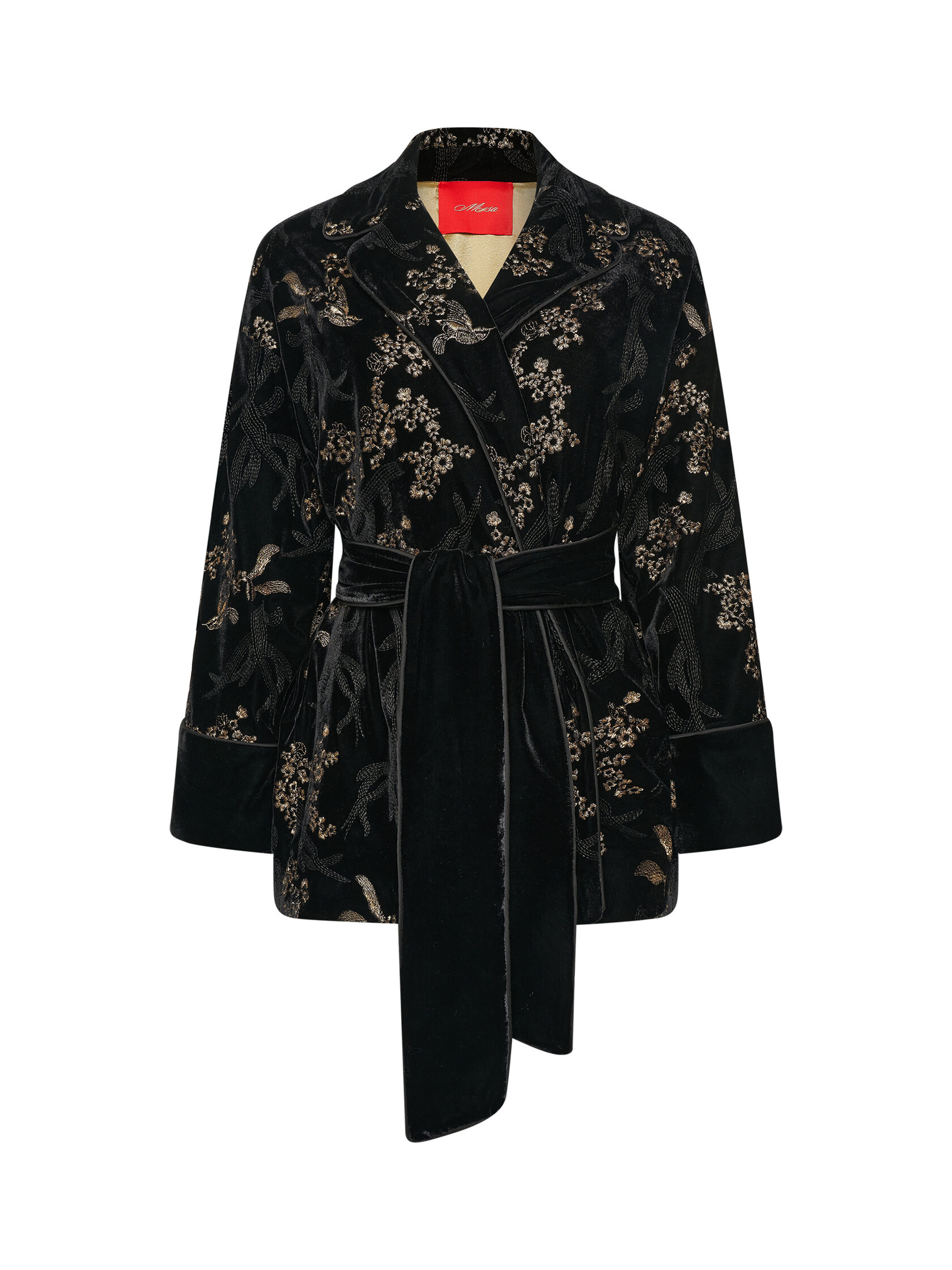 ПИДЖАК С ЗОЛОТИСТЫМ ПРИНТОМ