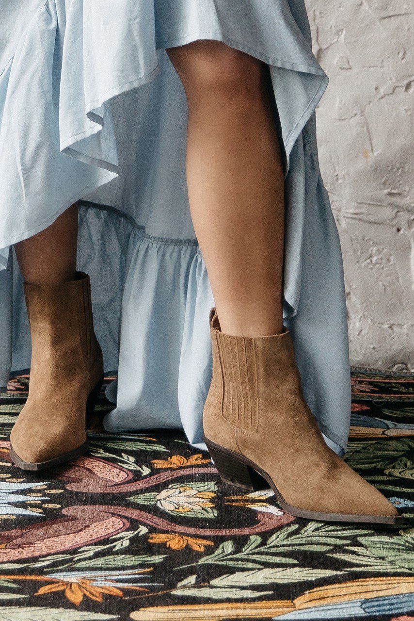 «Казаки» из натуральной замши