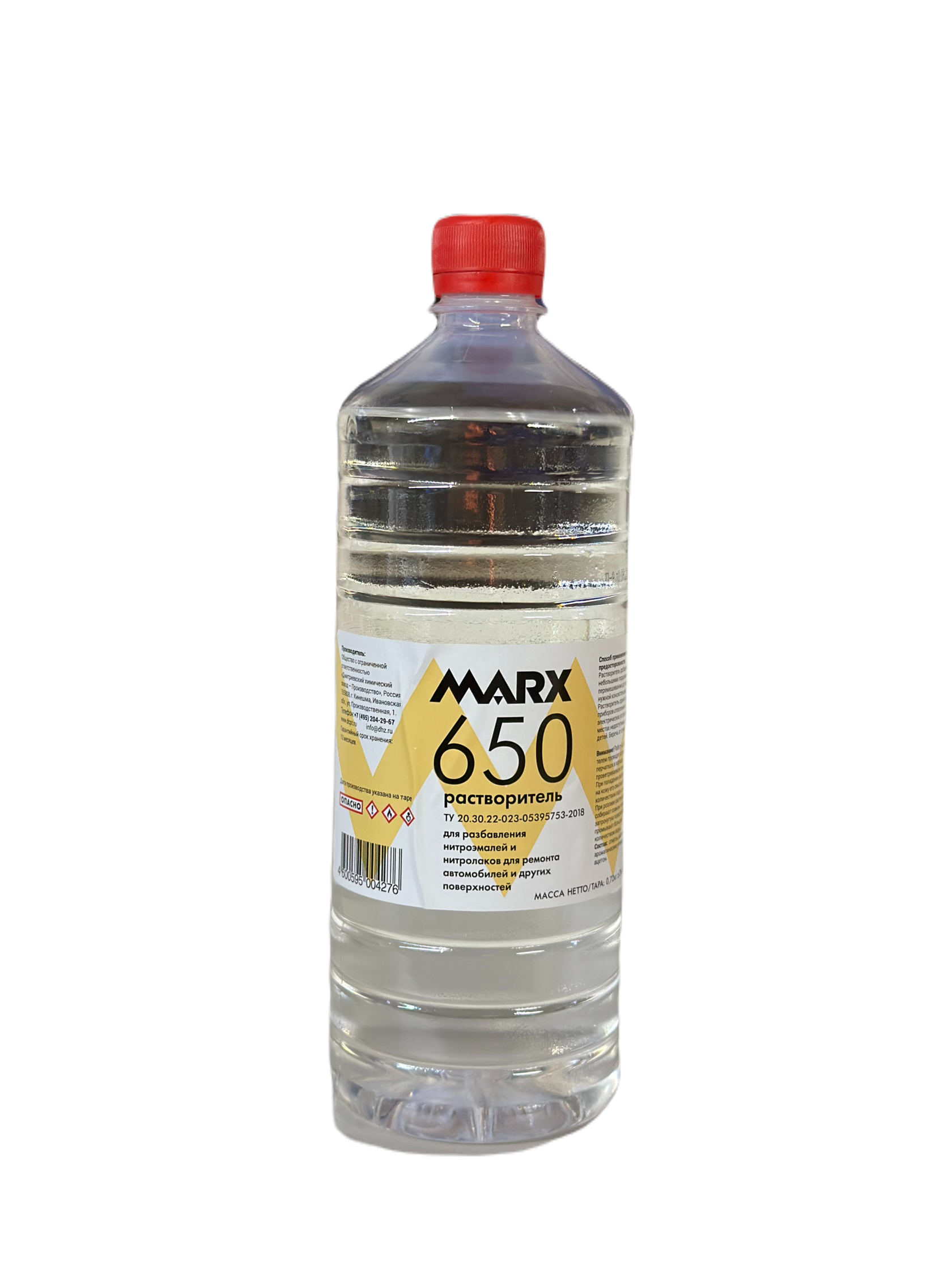 Растворитель 647 MARX -0.9l --15шт в короб