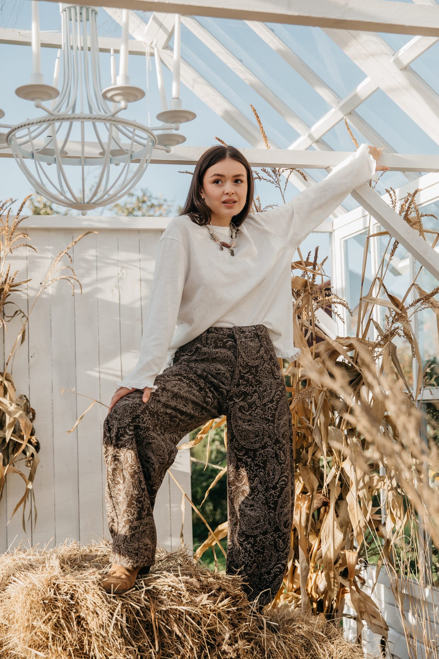 Джинсы Provans Belimova багги