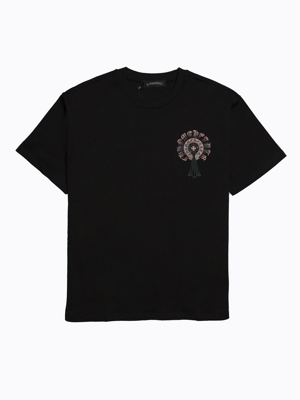 Chrome Hearts Calligraphical Футболка Черная - Chrome Hearts