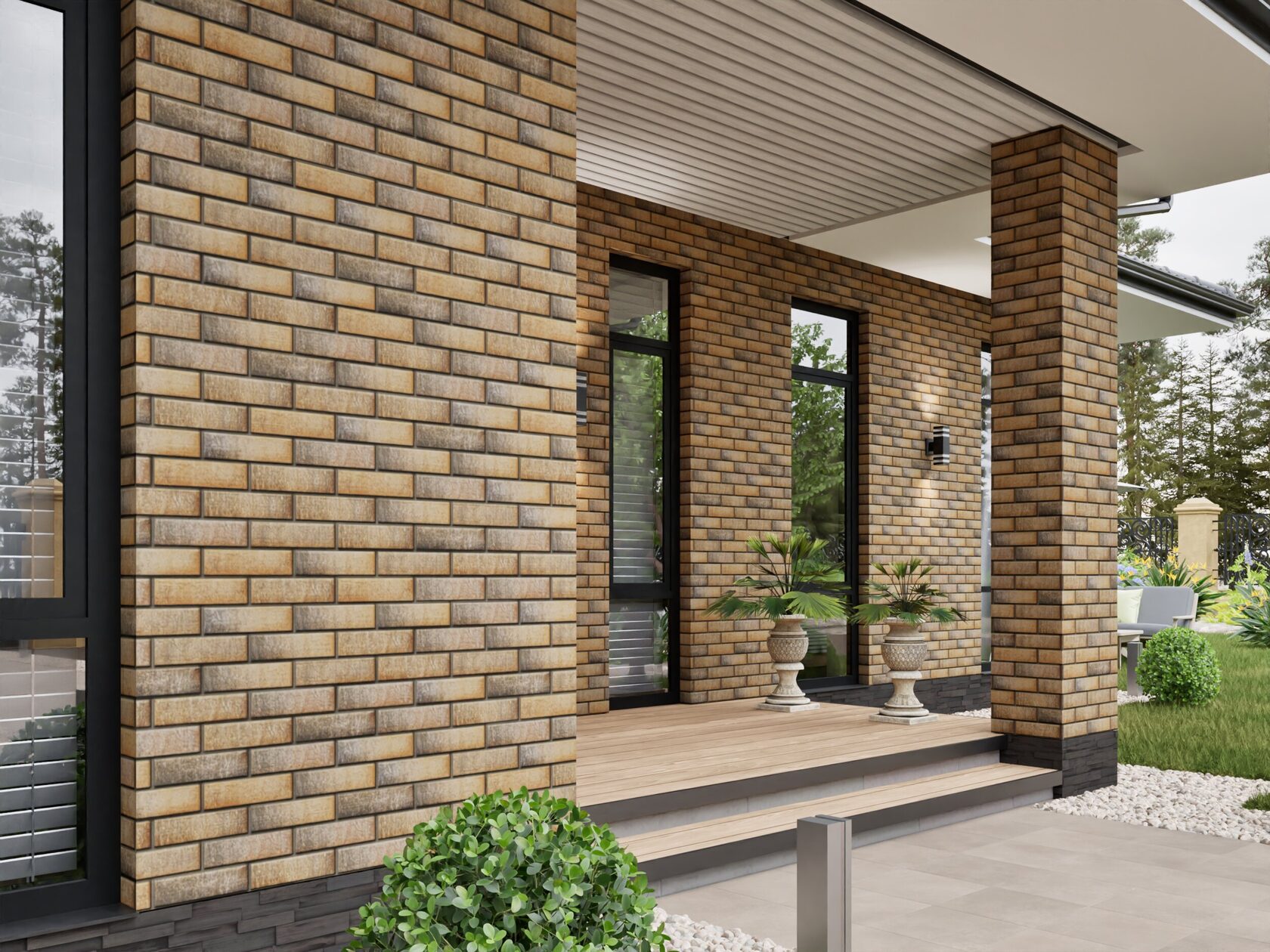 Термопанель Paradyz Mattone Sabbia Beige Elewacja — фото 7
