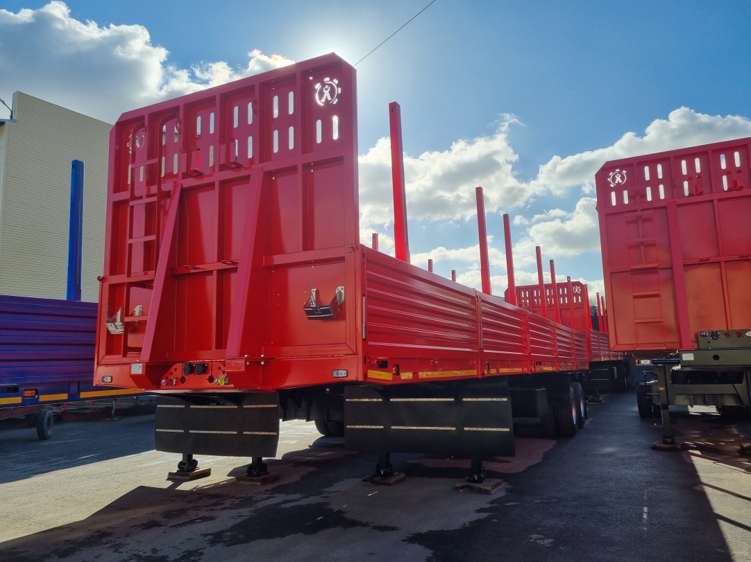 Полуприцеп бортовой 2-х осный 98131D