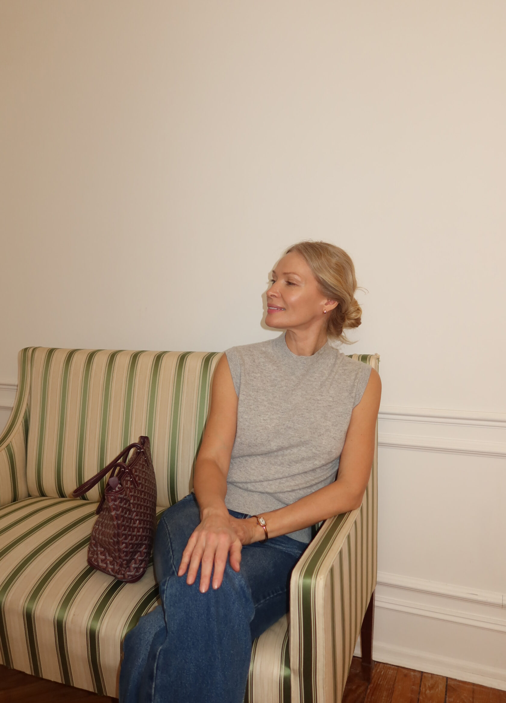 

Вязаный топ из 100% шерсти мериноса - Серый, Cozy grey;серый