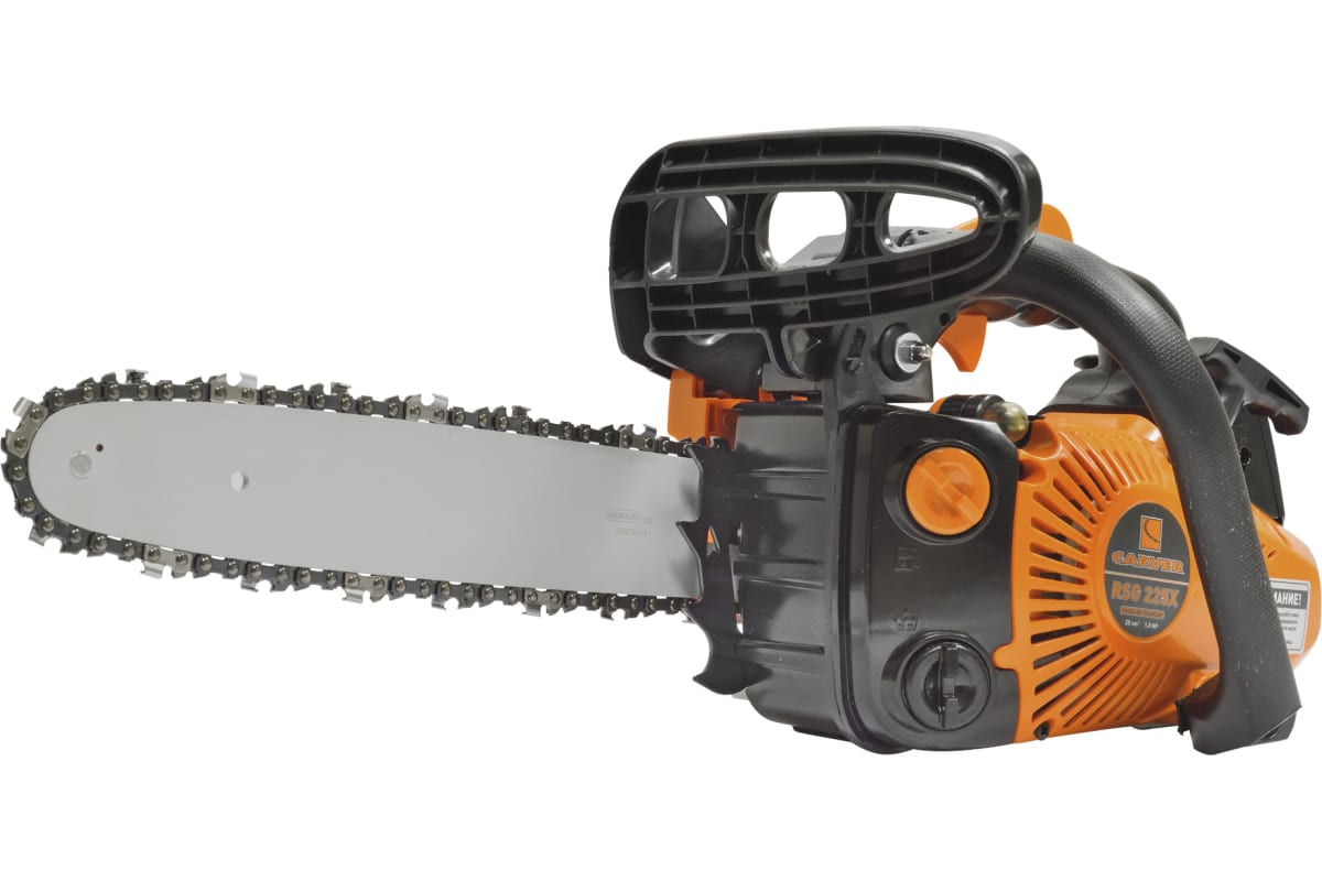 Бензопила CARVER RSG 225Х 1,0л/с 12"3/8-1,3-45 0,7кВт 4,3кг - CARVER