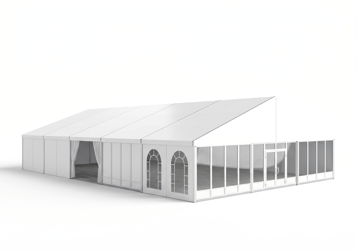 Съёмка: двускатный big tent 15, аренда в Казани