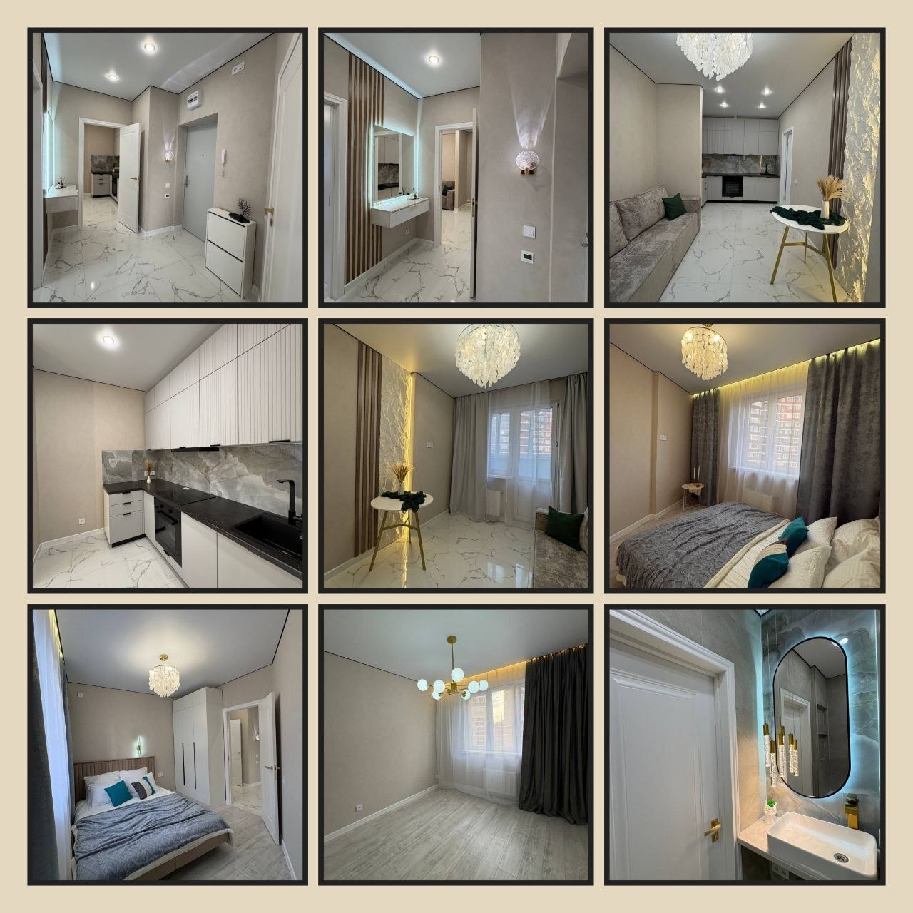 3-комнатная квартира, 53 м², ЖК Грани · Западный Обход