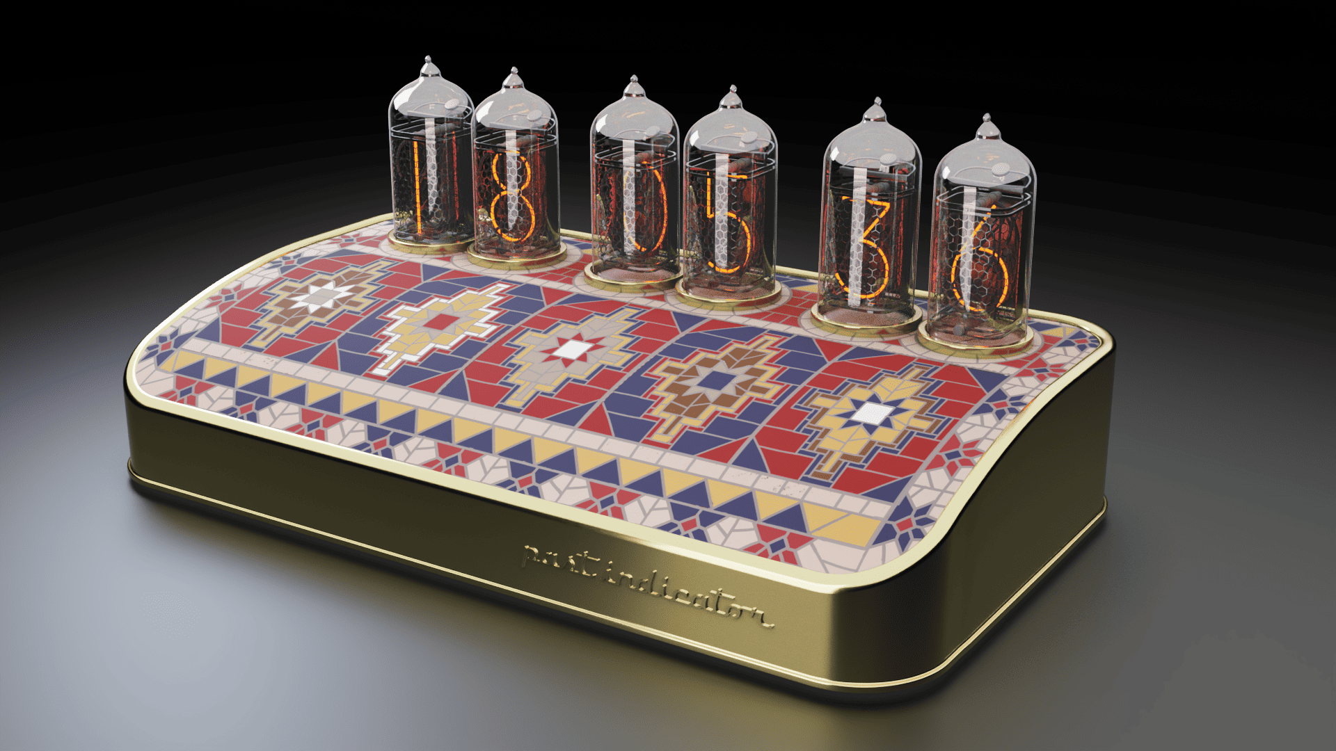 Salut-M: Armenian Collection nixie clock