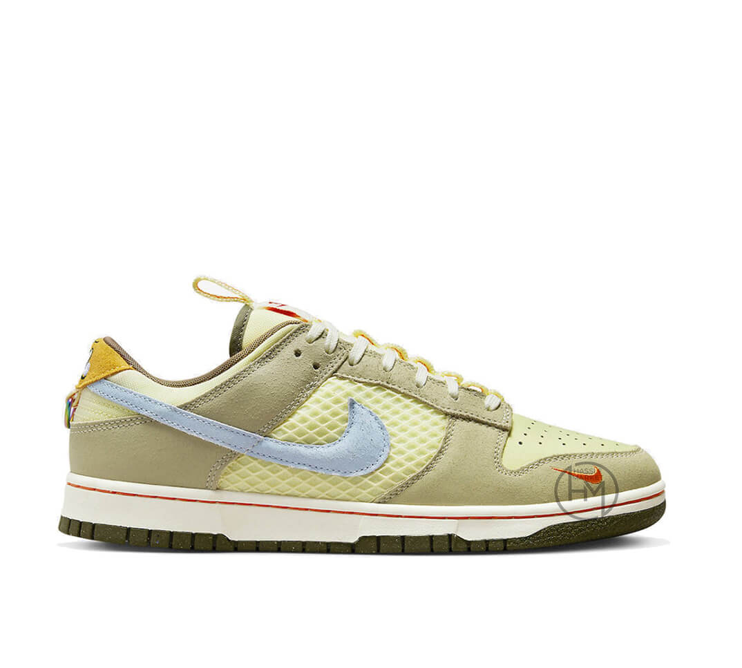 Nike Dunk Low Мужские Кроссовки Кожаные Купить