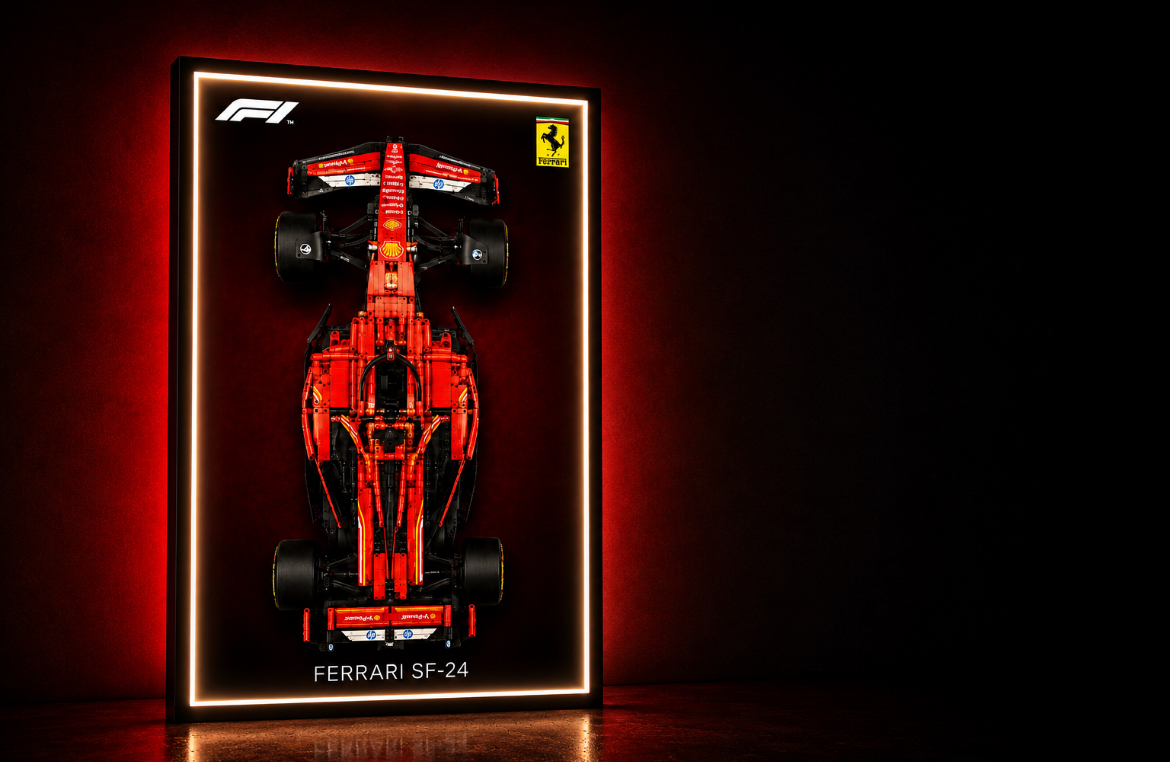 Ferrari SF-24 Formula 1 v3 — коллекционный постер