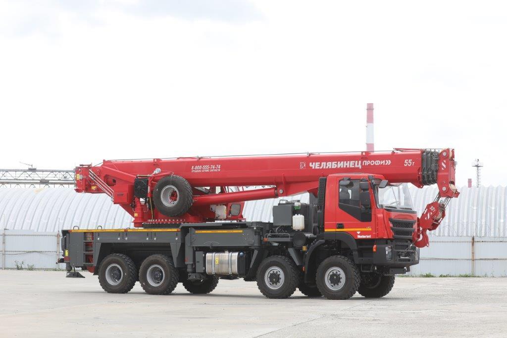 Автокран КС-65760 на шасси 8х8 АМТ 732900