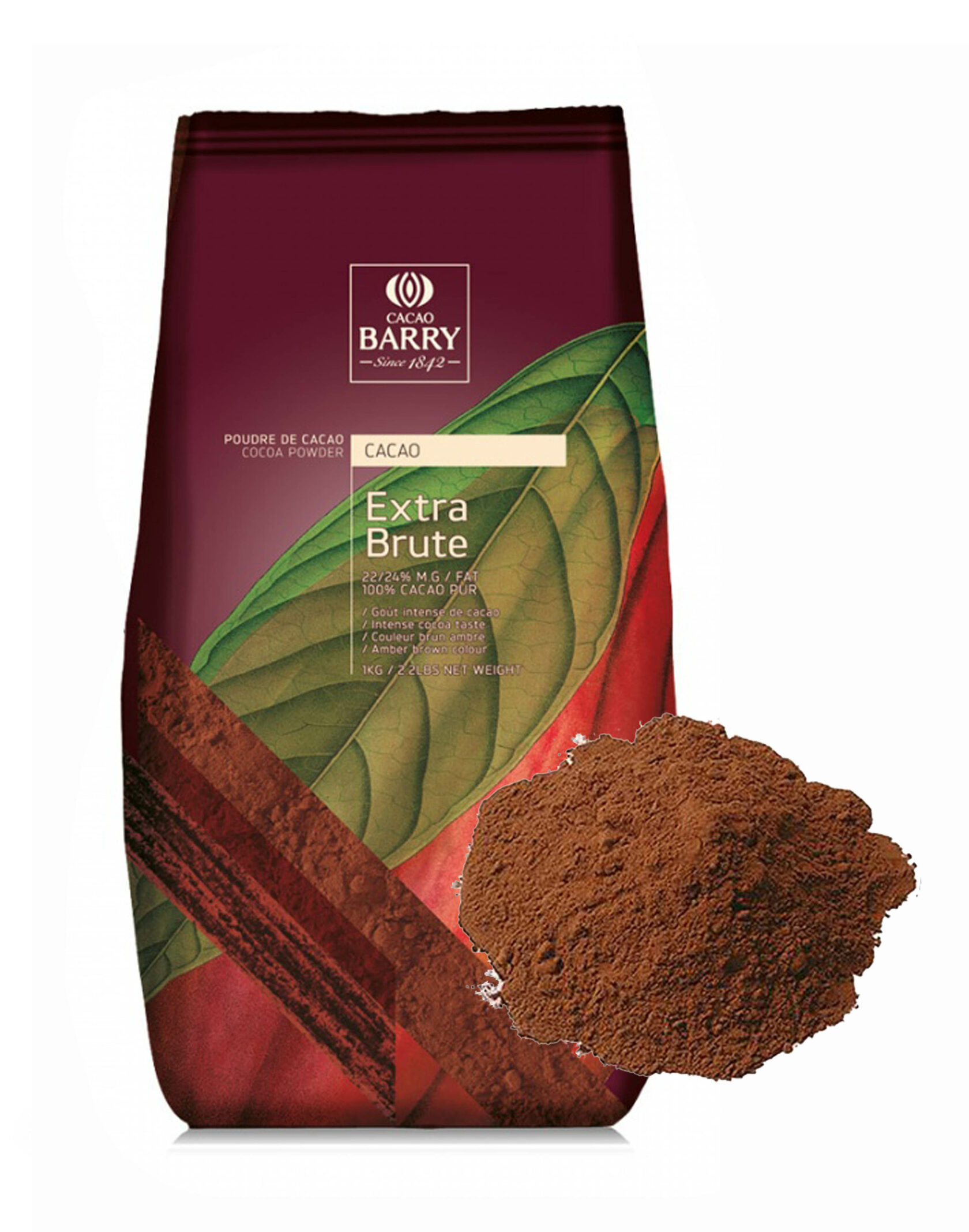 Какао барри экстра. Какао порошок Cacao Barry. Какао Cacao Barry Extra Brute 22/24 алкализованный упаковка. Какао-порошок (темно-красный) Cacao Barry Extra Brut DCP-22sp-RT-760. Какао тертое Barry Callebaut Cacao.