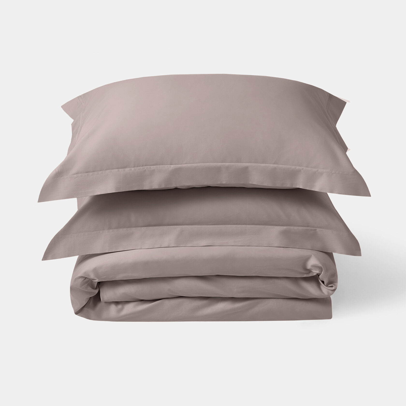 Комплект постельного белья из сатина 300ТС Warm Taupe - 150x200 2 шт 19360₽