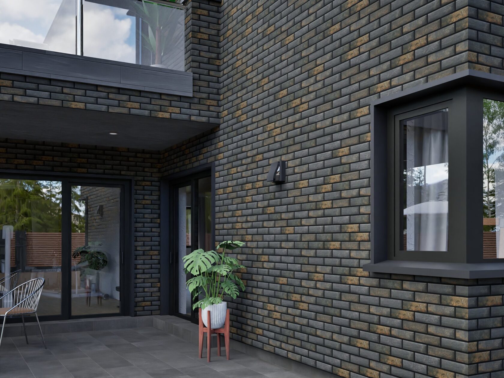 Термопанель BestPoint Ceramics Exclusive Metal Dark — фото 10
