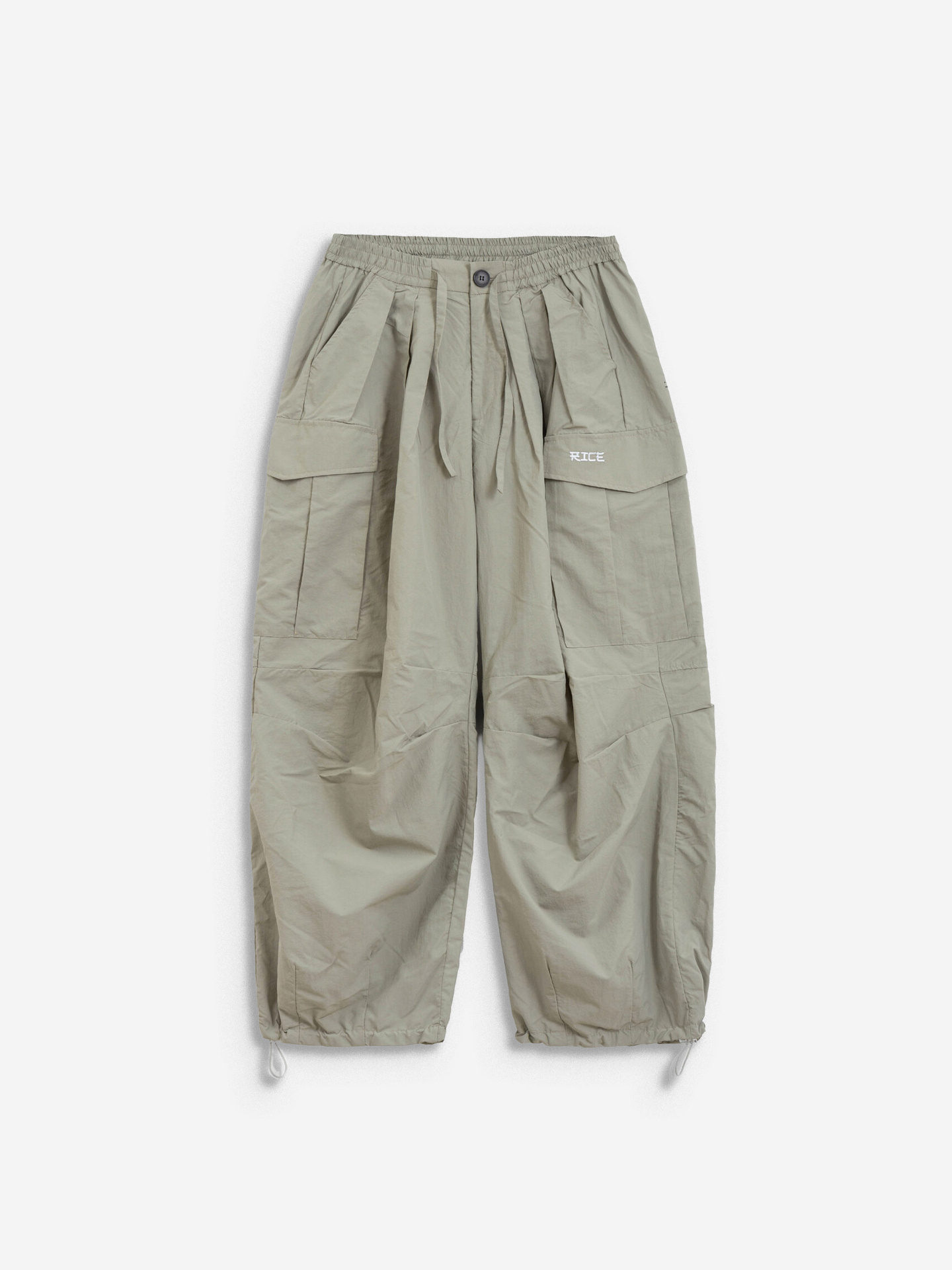 VERY OVERSIZE CARGO БРЮКИ - Оливковый - M