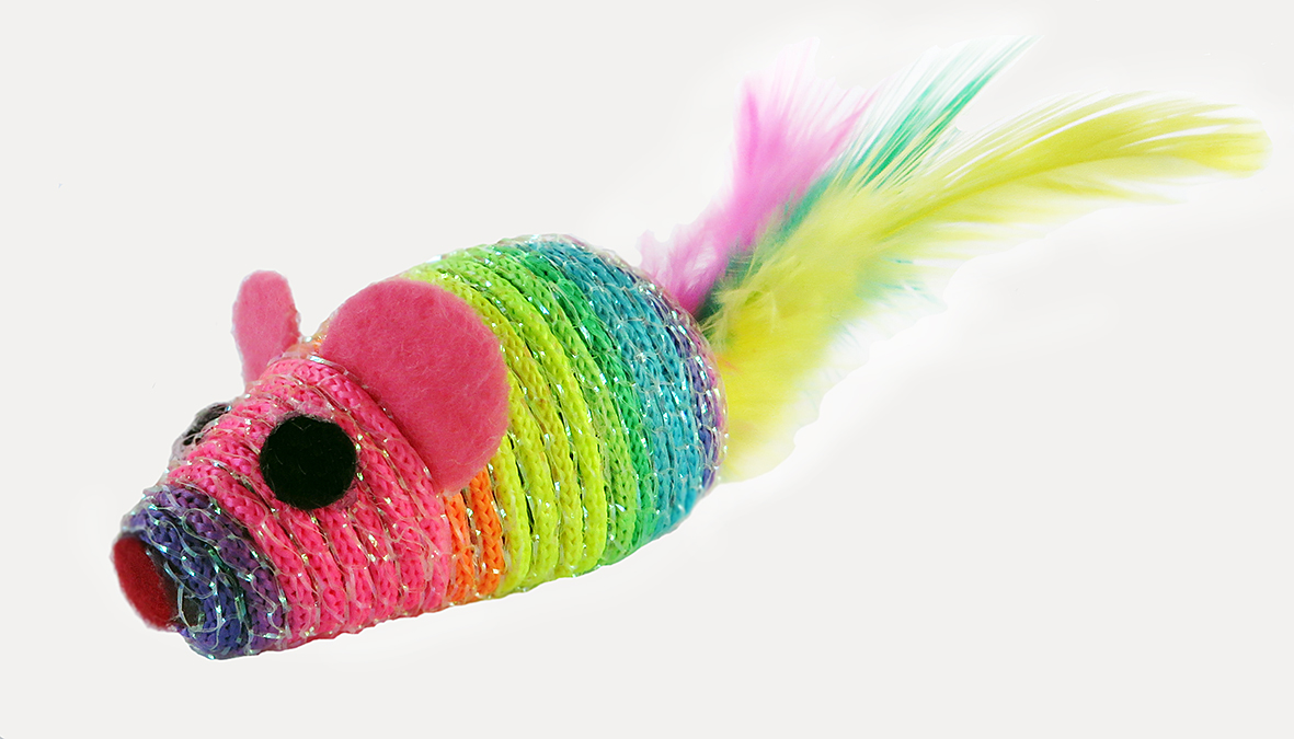 радужная беспроводная мышка.