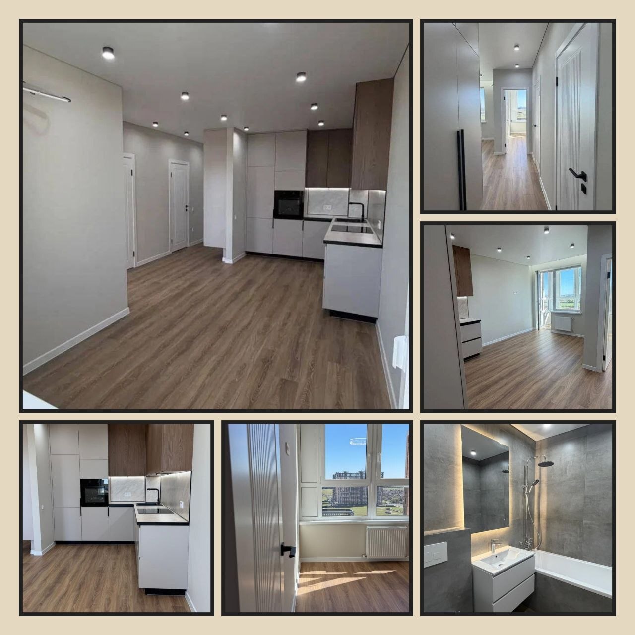2-комнатная квартира, 38 м², ЖК Абрикосово · Восточка