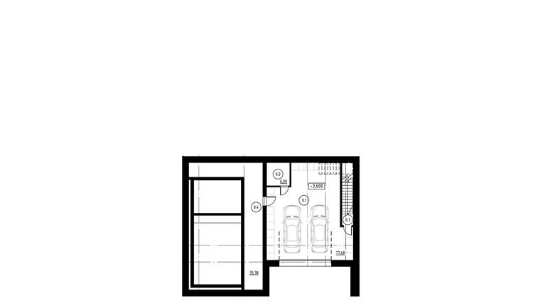 Планировка 1 этажа дома Современный КВ-470, 470 м²— Премиум Хаус