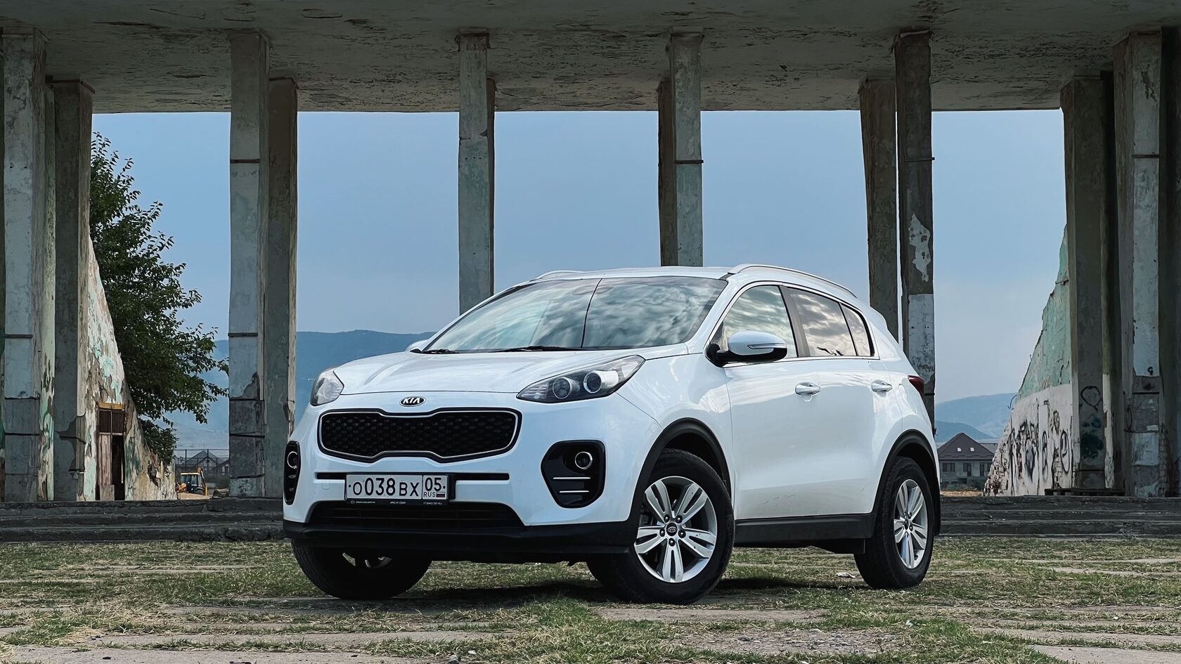 Kia Sportage 2017 белая - Автопрокат в Махачкале | Аренда авто в ...