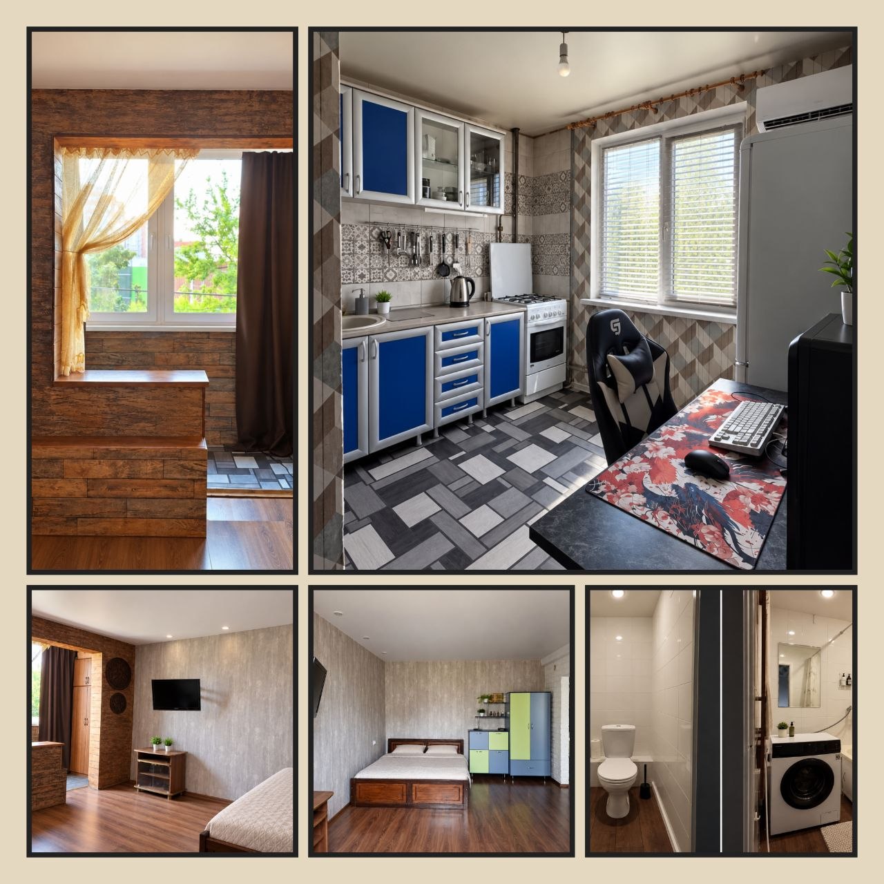 1-комнатная квартира, 34 м², ЮМР