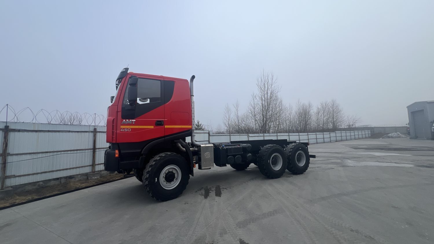 Шасси 6х6 АМТ 6329