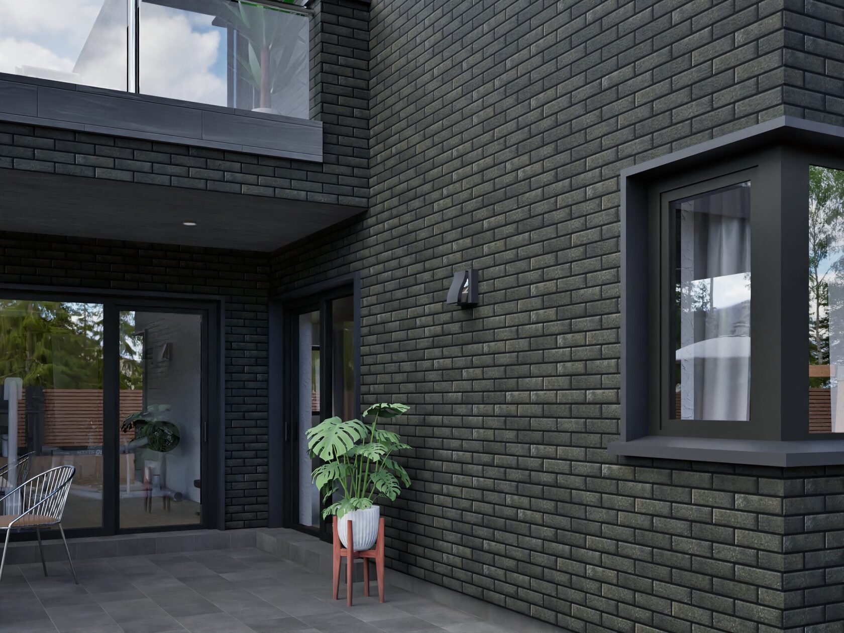 Термопанель Paradyz Viano Antracite Elewacja — фото 6