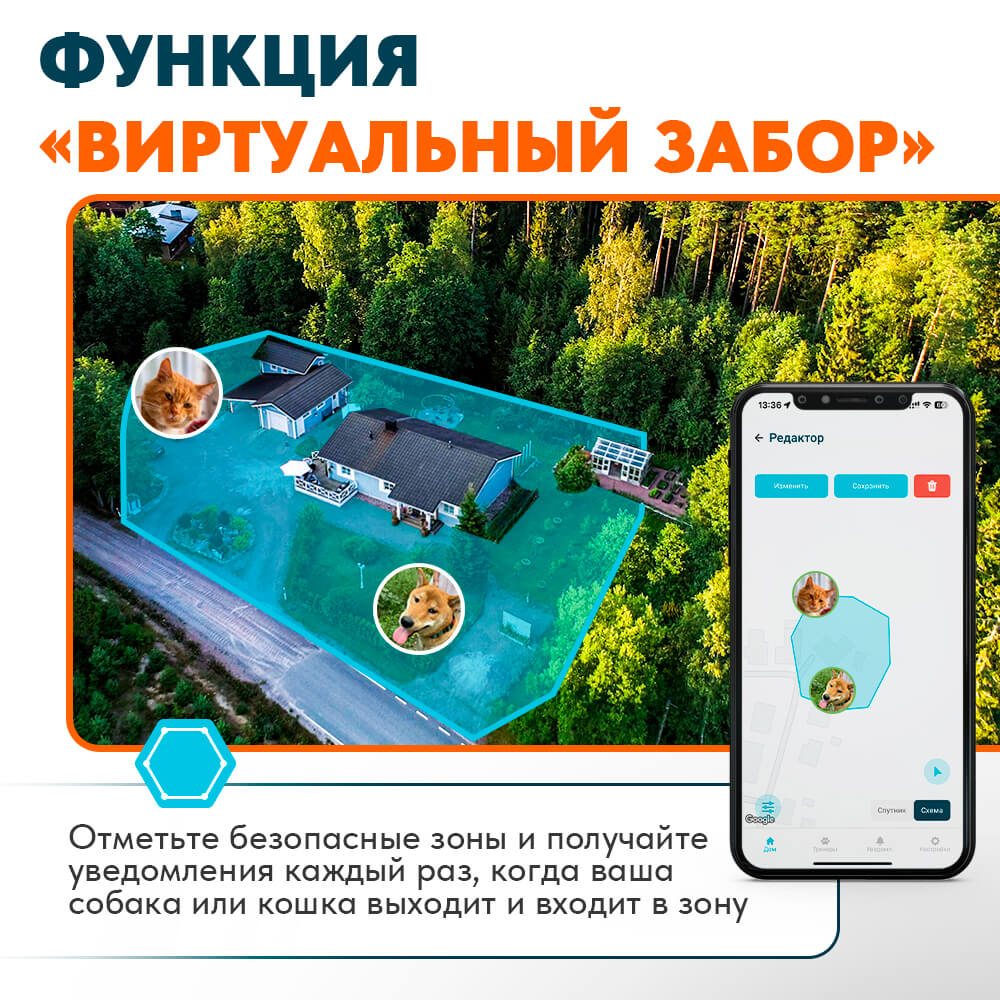 GPS-ошейник (трекер) для собак Petsee купить на официальном сайте, цена,  отзывы