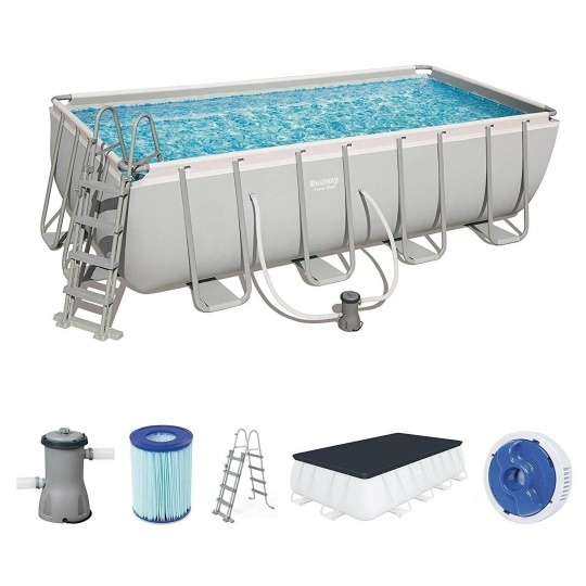 Каркасный бассейн Bestway 488х244х122
